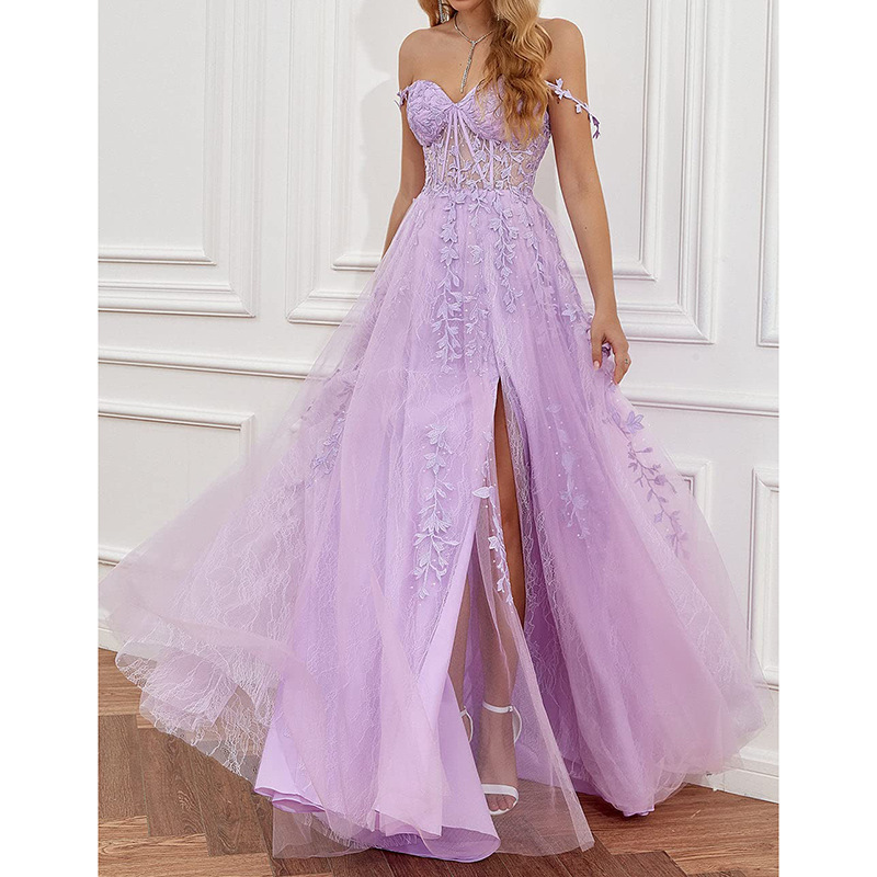 Suspender Evening Dress European and American Sexy 2025 New Elegant Red Carpet Catwalk Banquet Annual Meeting Performance Host Dress Suspender Evening Dress European and American Sexy 2025 New Elegant Red Carpet Catwalk Banquet Annual Meeting Performance Host Dress