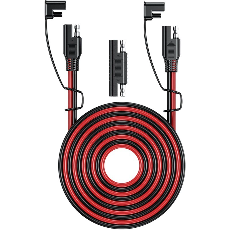 Линия подключения автомобильного аккумулятора солнечная батарея шнур питания все медные головные адаптеры SAE Кронштейн для мобильного телефона линия зарядки