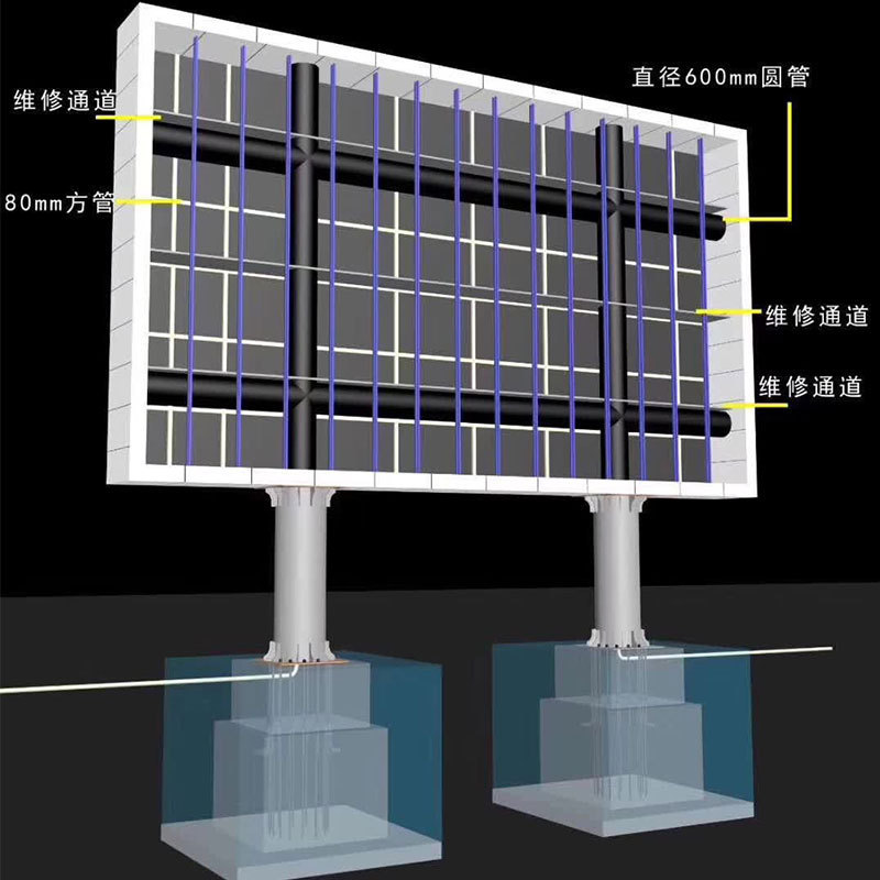 カスタマイズされた学校屋外防水 LED ディスプレイ大画面屋外 P4P5 ショッピングモール HD フルカラー LED ディスプレイ|undefined