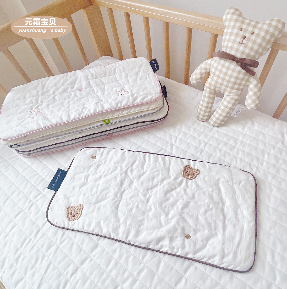 Children's detachable cotton neck pillow for kindergarten