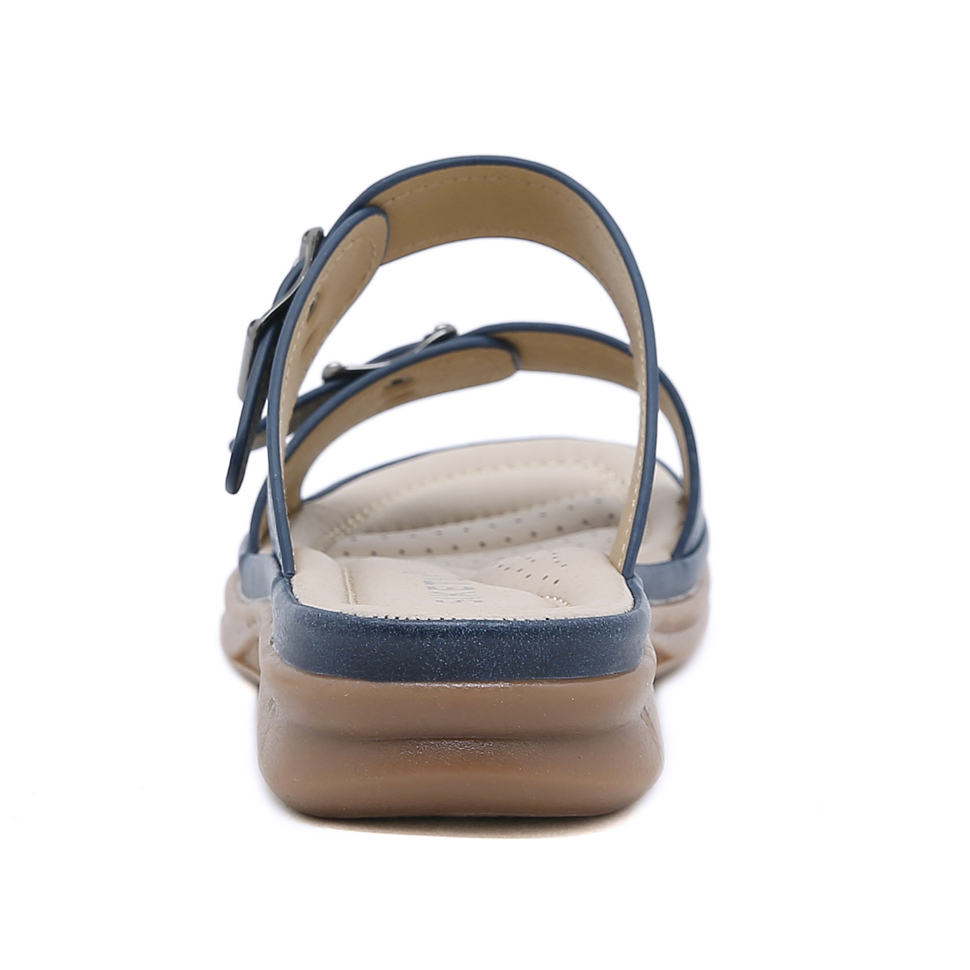 Z637-9 nuevo modelo 2025 sandalias de cuña retro de estilo europeo y americano para mujer, informales, ligeras, de talla grande, cómodas