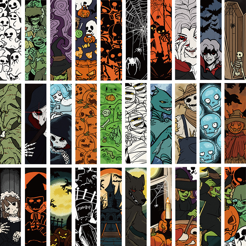 Micro-tinta, una variedad de estilos, marcadores, dibujos animados avanzados, arte antiguo, bricolaje, registros de lectura para estudiantes, marcadores exquisitos en papel