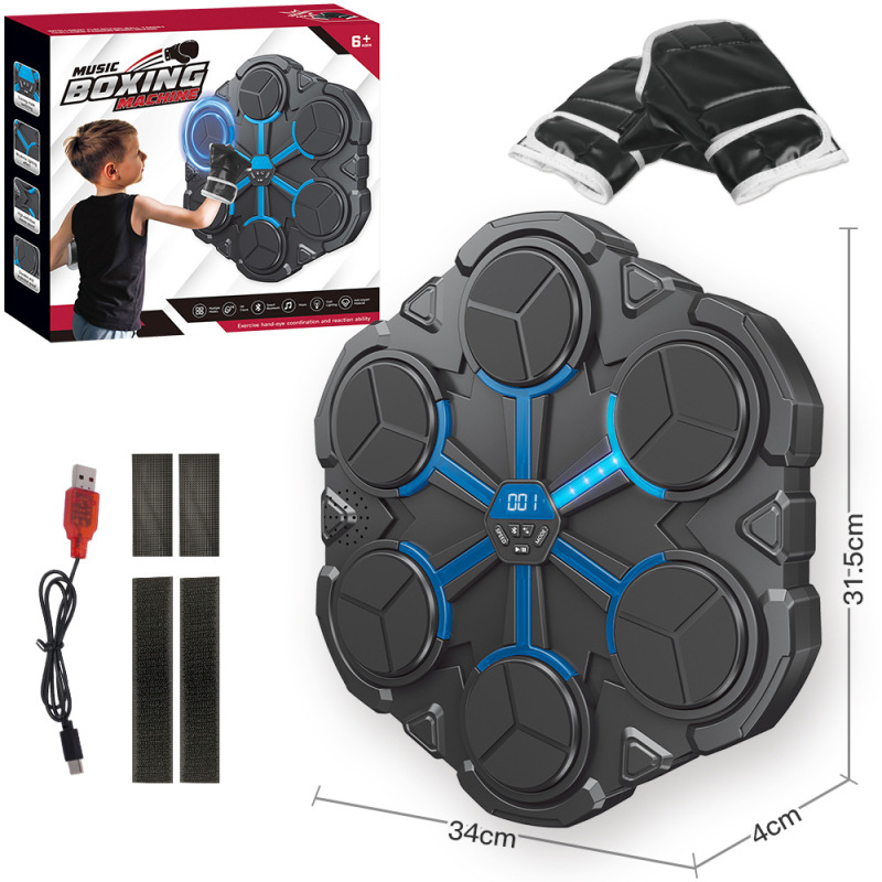 クロスボーダー Bluetooth 音楽ボクシングターゲット壁ターゲットホーム減圧電子スマートボクシングトレーナー大人と子供のおもちゃ|undefined