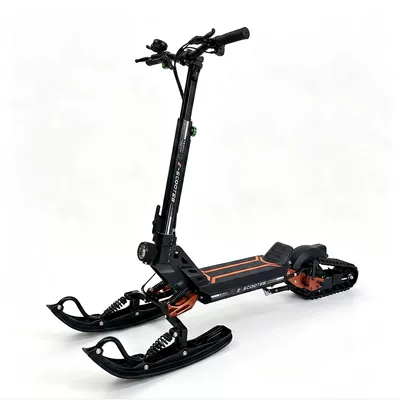 Qatlanan elektrik skuterlər: sled electric scooters, dual-use for