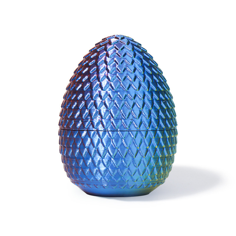 3D プリントクロスボーダーティラノサウルスレックスの卵セット恐竜スケルトンイースター人気ギフト可動関節フィギュア|undefined