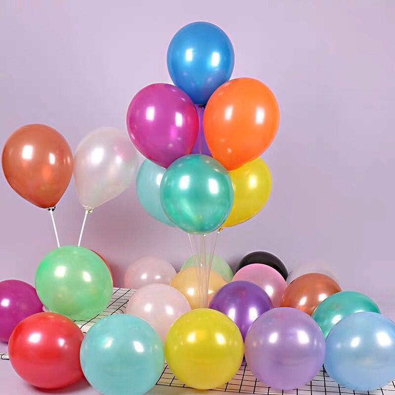[Fabricante] 120g globo de perlas al por mayor de 10 pulgadas de espesor globo redondo globo de decoración de la habitación de la boda