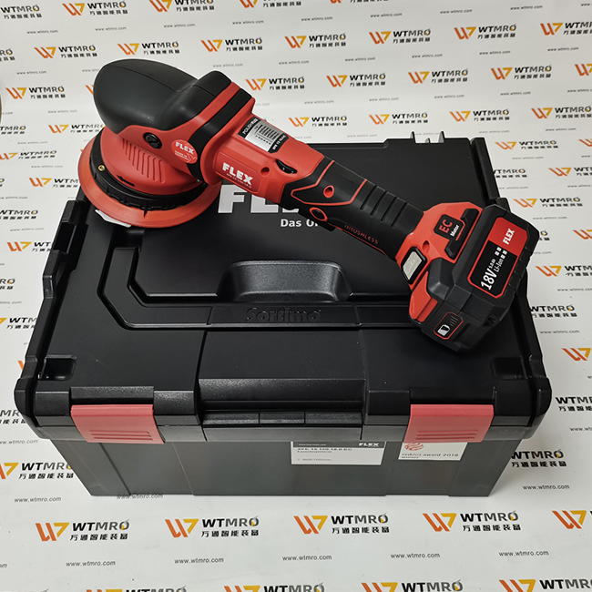 FLEX 自由偏心抛光机 XFE 15 150 18.0 EC 汽车美容打蜡 锂电工具