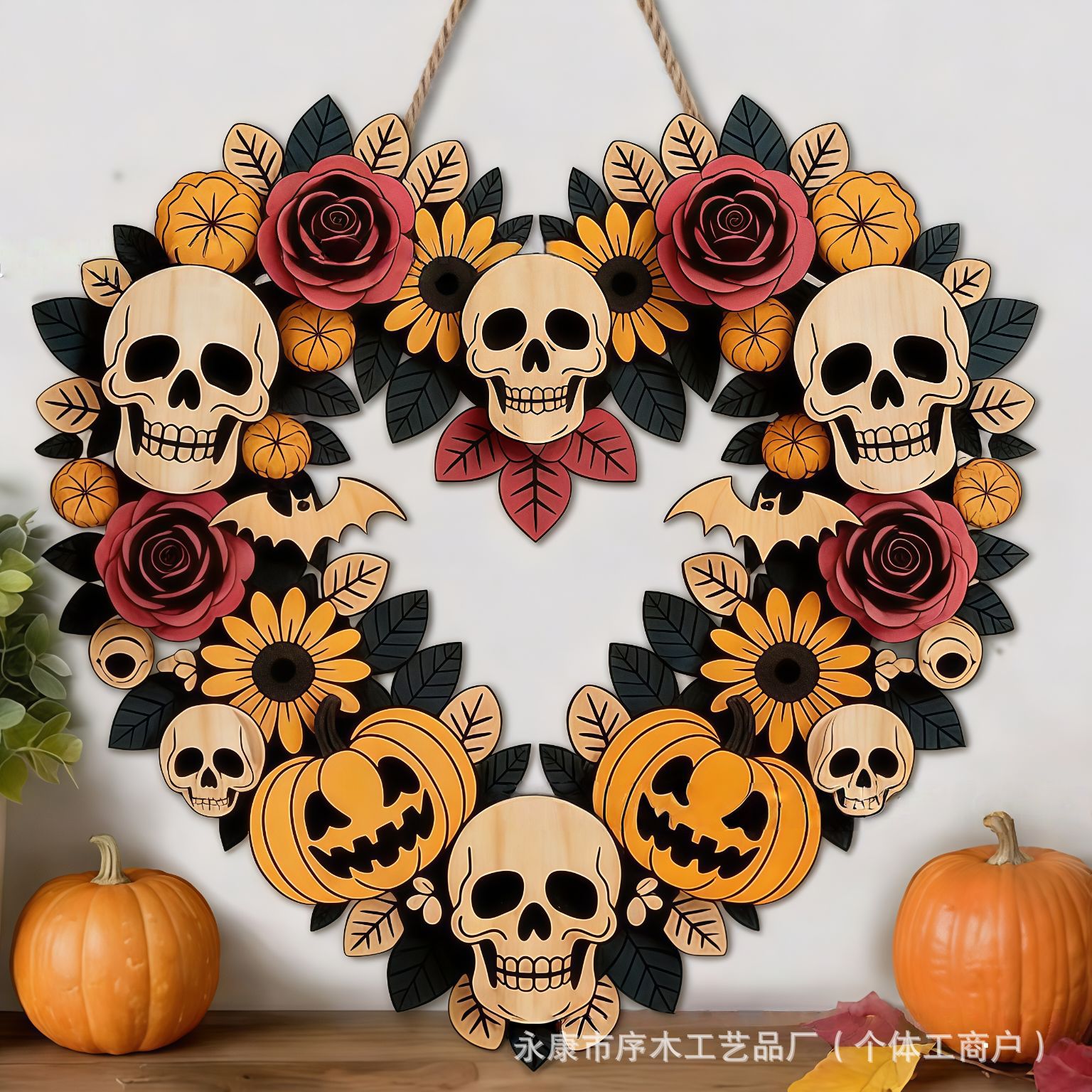 Castillo de calabaza de Halloween 26