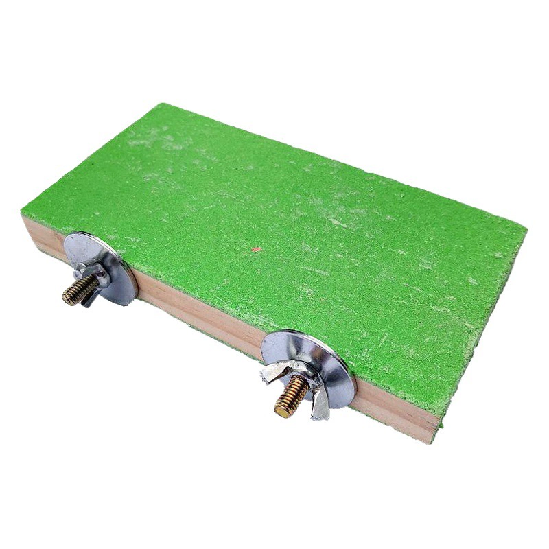 Цветная платформа для заточки когтей, доска для заточки когтей для домашних животных, доска для заточки клювов хомяков, доска с наждачным покрытием, игрушка для попугаев, принадлежности для птиц, подставка для птиц