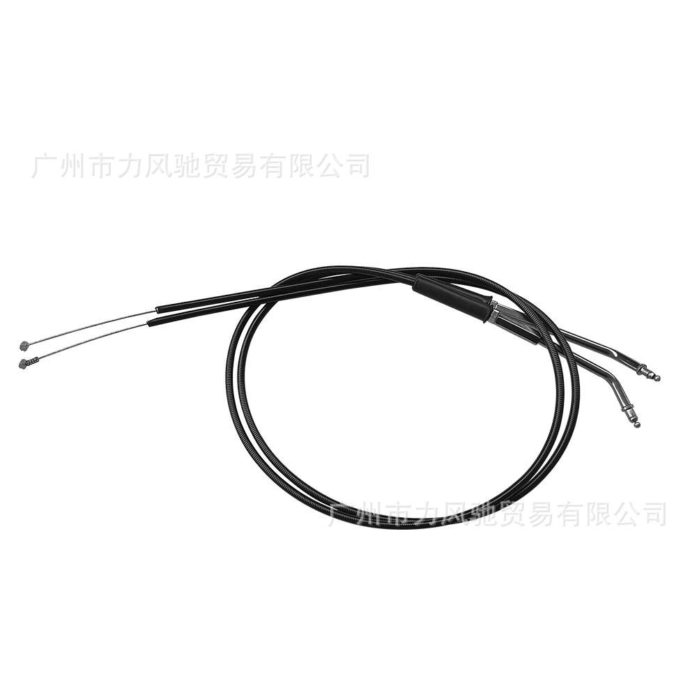 Cable de embrague y acelerador adecuado para Harley XL883 1200 X48 Hardtail Dyna Road King Fat Boy Successor