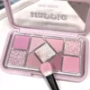 Small pink frame nine color 03# bubble purple plate