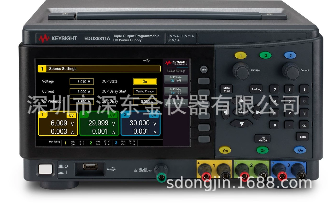 是德 KEYSIGHT EDU36311A интеллектуальный программируемый источник питания DC