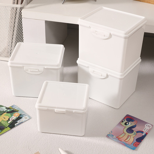 Card-flipping storage box, multi-functional dustproof organization storage box, Guka My Little Pony card storage box