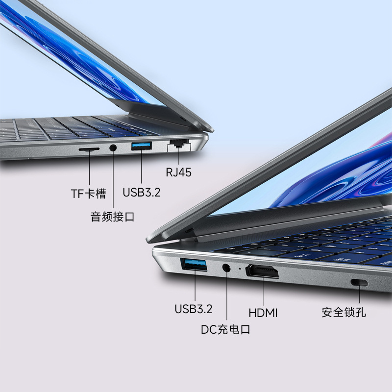 Pantalla IPS de 15,6 pulgadas Core i3-5005U Business Office Notebook 16G Memoria grande Portátil delgado y liviano