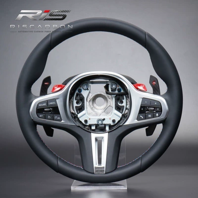 Compatible with BMW G series sports steering wheels 3 Series, 5 Series, X3, X5, G20, G30, G05, G01, G22, G11 with M button (Steering wheel) - f-series-m3-base-m-button-decoration-assembly