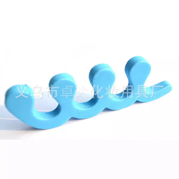 Separador de dedo en forma de rollo directo de fábrica separador de dedo de algodón en forma especial algodón Comercio exterior al por mayor en stock