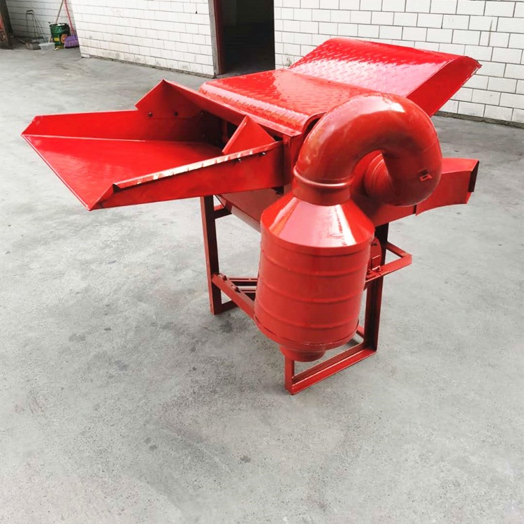 带除尘稻麦脱粒机水稻小麦高粱打粒220V家用