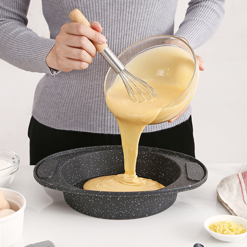 8 Inch Round Silicone Cake Mold For Kitchen Home DIY Baking Non-Stick Easy To Clean Mold For Creating Delicious Pastries And More_voghion.com