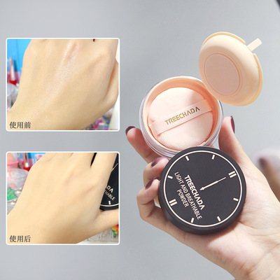General trade Thailand TREECHADA Light and thin ventilation Make up Loose powder 24 hour Loose powder Lasting Oil control