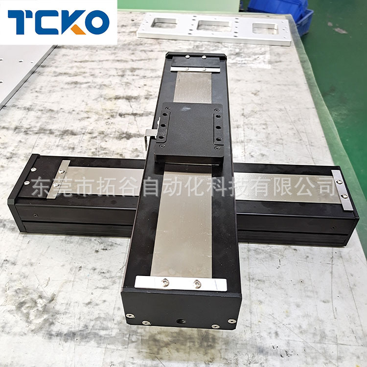 全封闭丝杆直线模组 防尘放异物钢带结构密封线性导轨滑台模组