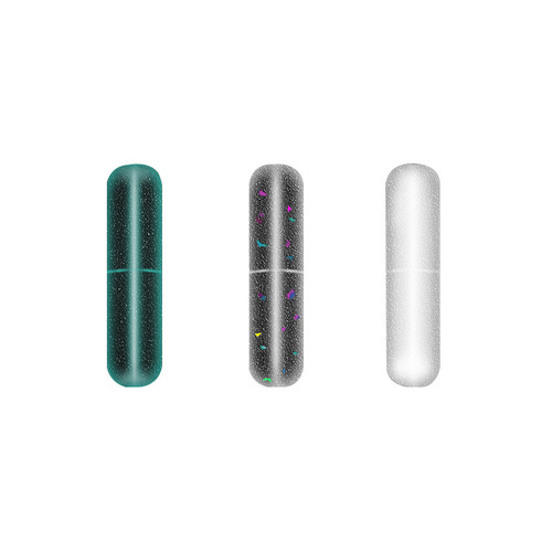 7+2 silicone space beans, invisible aquatic plants, bionic cylindrical competitive beans, bulk fishing accessories, space beans