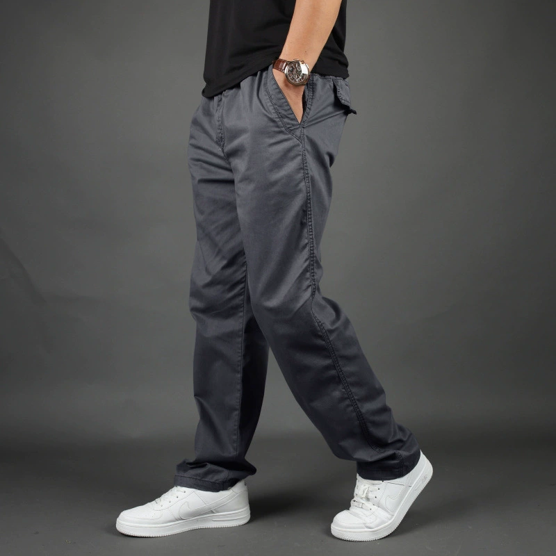 Спортивные брюки Skeebring/ oversize, плюс‑размер, эластичный пояс, 100% хлопок, комфорт