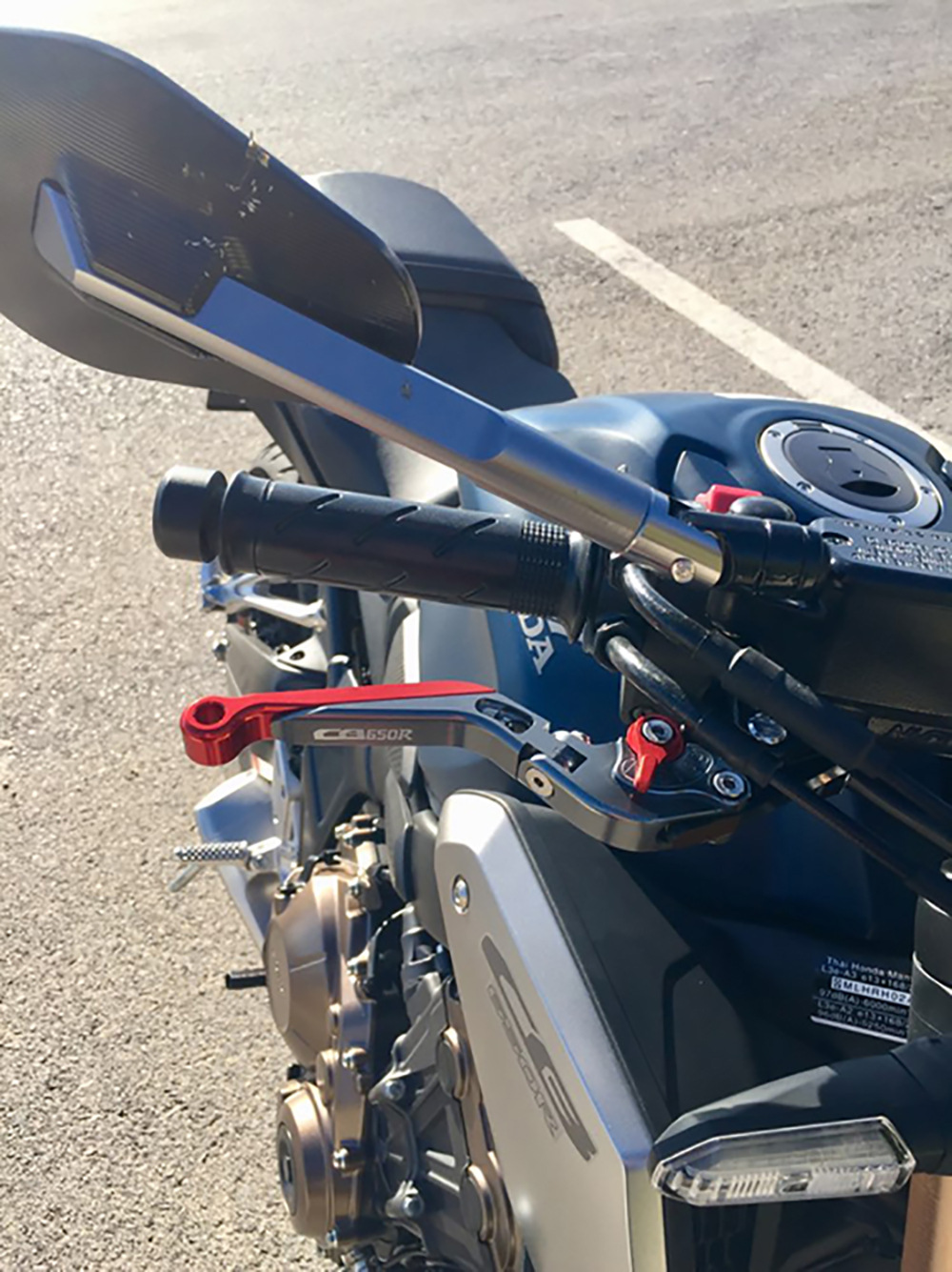 Cbr650R Cbr 650R Motorcycle Adjustable Retractable Brake Lever Clutch Lever Brake Lever