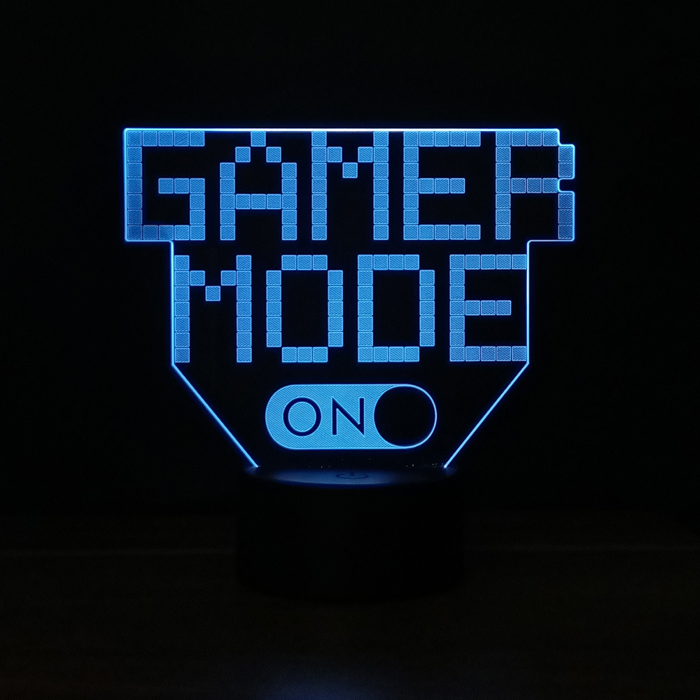 Creativo e-sports atmósfera luz juego manejar 3D luz de la noche XBOX luz decorativa LED7 color contaminación lumínica fábrica de ventas directas