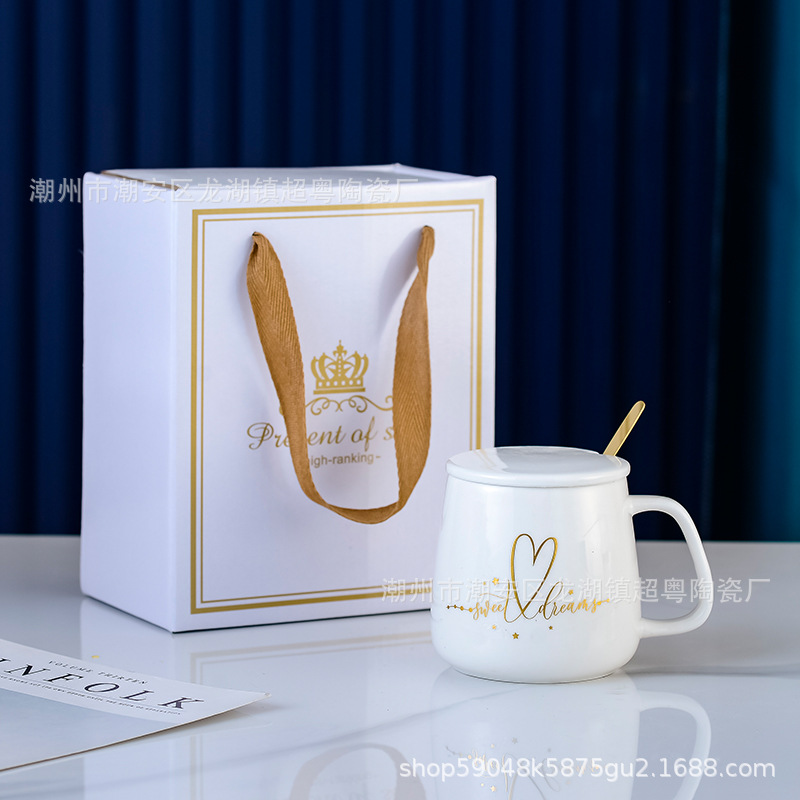 Taza de cerámica regalo de alta apariencia Calefacción Automática 55 grados taza de temperatura constante taza caliente logotipo impreso para la entrega