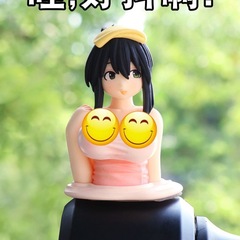 加奈子車載擺件感美少女汽車內小裝飾品摩托車電動車大抖胸手辦