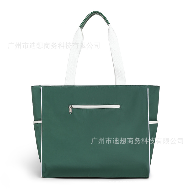 Bolsa de tenis de alto valor femenino de gran capacidad de almacenamiento bolsa de pelota al aire libre bolsa de bádminton de hombro único image 3
