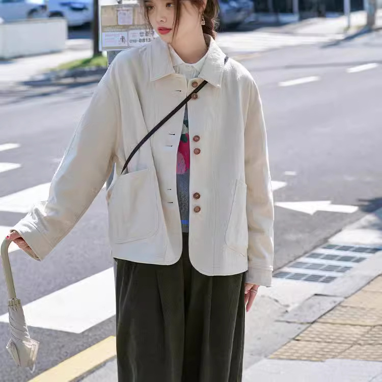 Unbleached original color / S