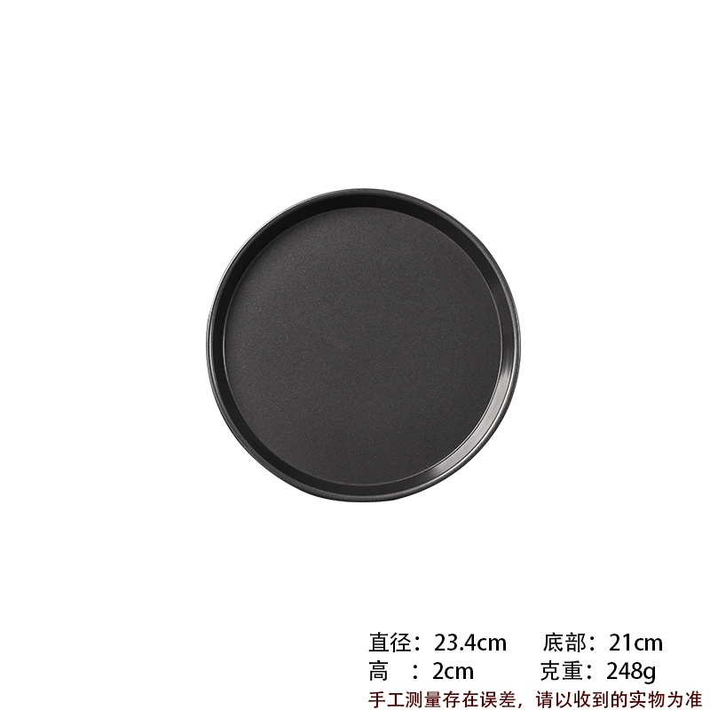 Pizza pan baking tray for home oven, dedicated cake mold baking tool, non-stick pizza pan