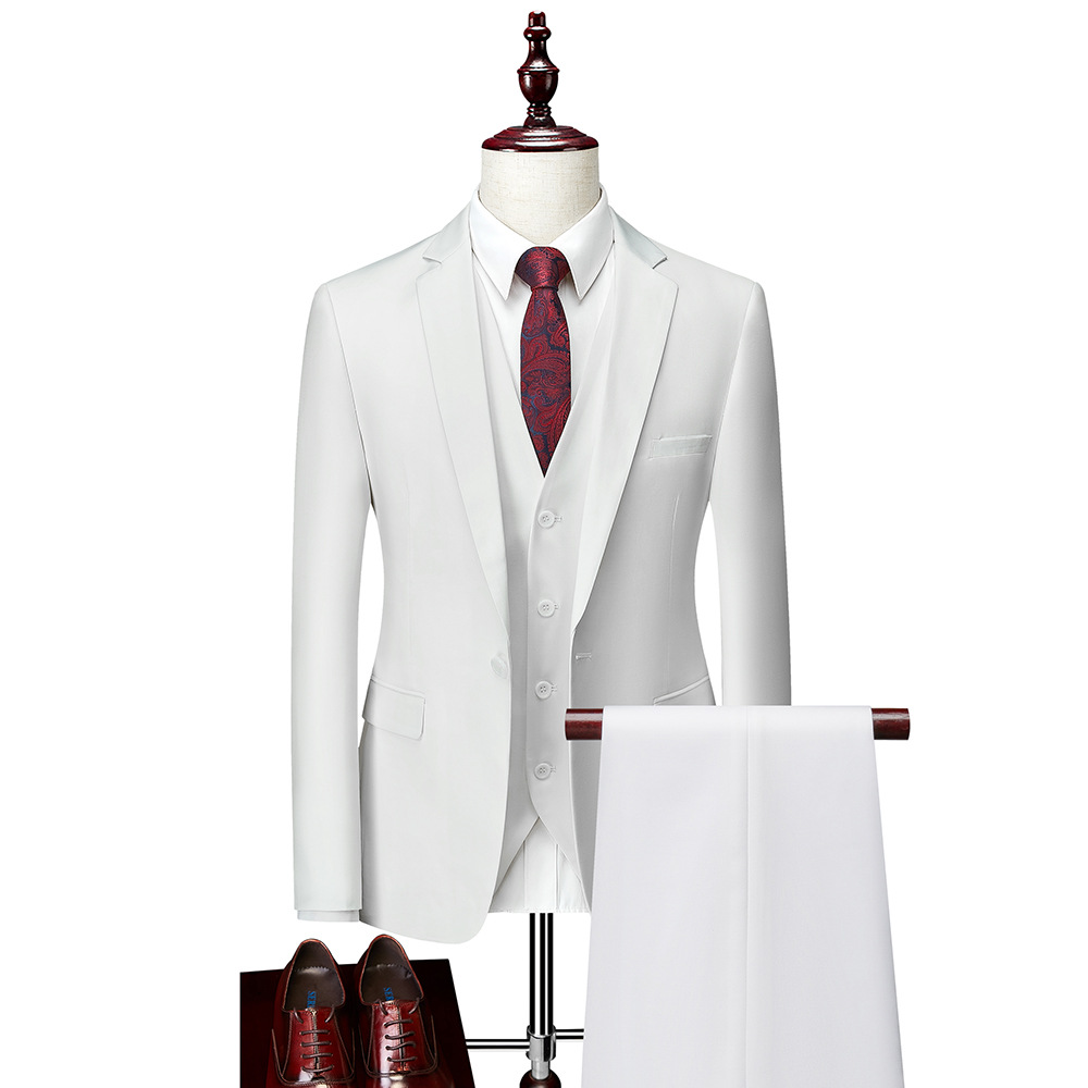 2025 Amazon Foreign Trade Men Business Casual Traje Traje de dos piezas para novios