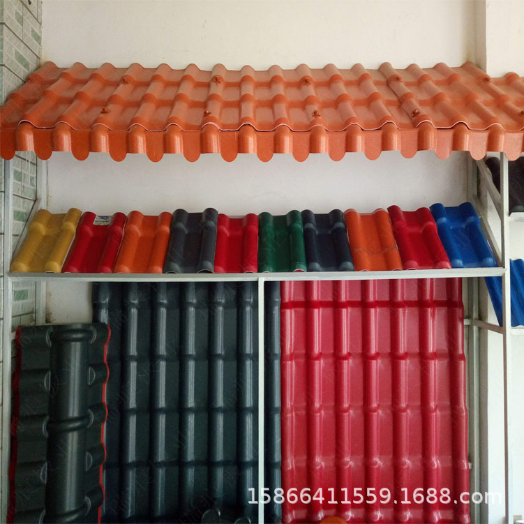 泰安ASA合成树脂瓦厂家菏泽一体仿古瓦日照cpvc合成树脂瓦屋面瓦