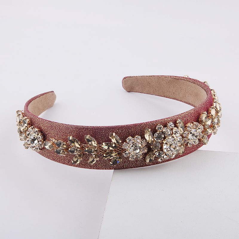 Baroque Diamond-studded Colorful Headband display picture 3