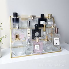 スポット卸売透明ガラス香水瓶 30 ミリリットル 50 ミリリットルフレグランス詰め替えボトルポンプヘッド空ボトル絶妙な包装