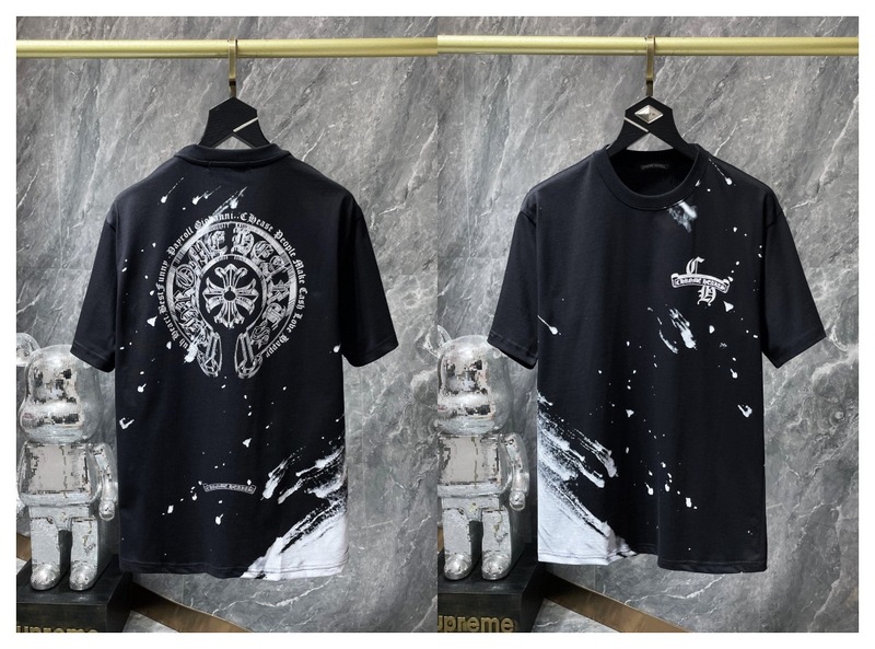 クロスボーダーのトレンドアメリカンTシャツの正しいバージョン、夏の新しいサンスクリットクロス半袖、ゆったりと多用途、卸売|undefined