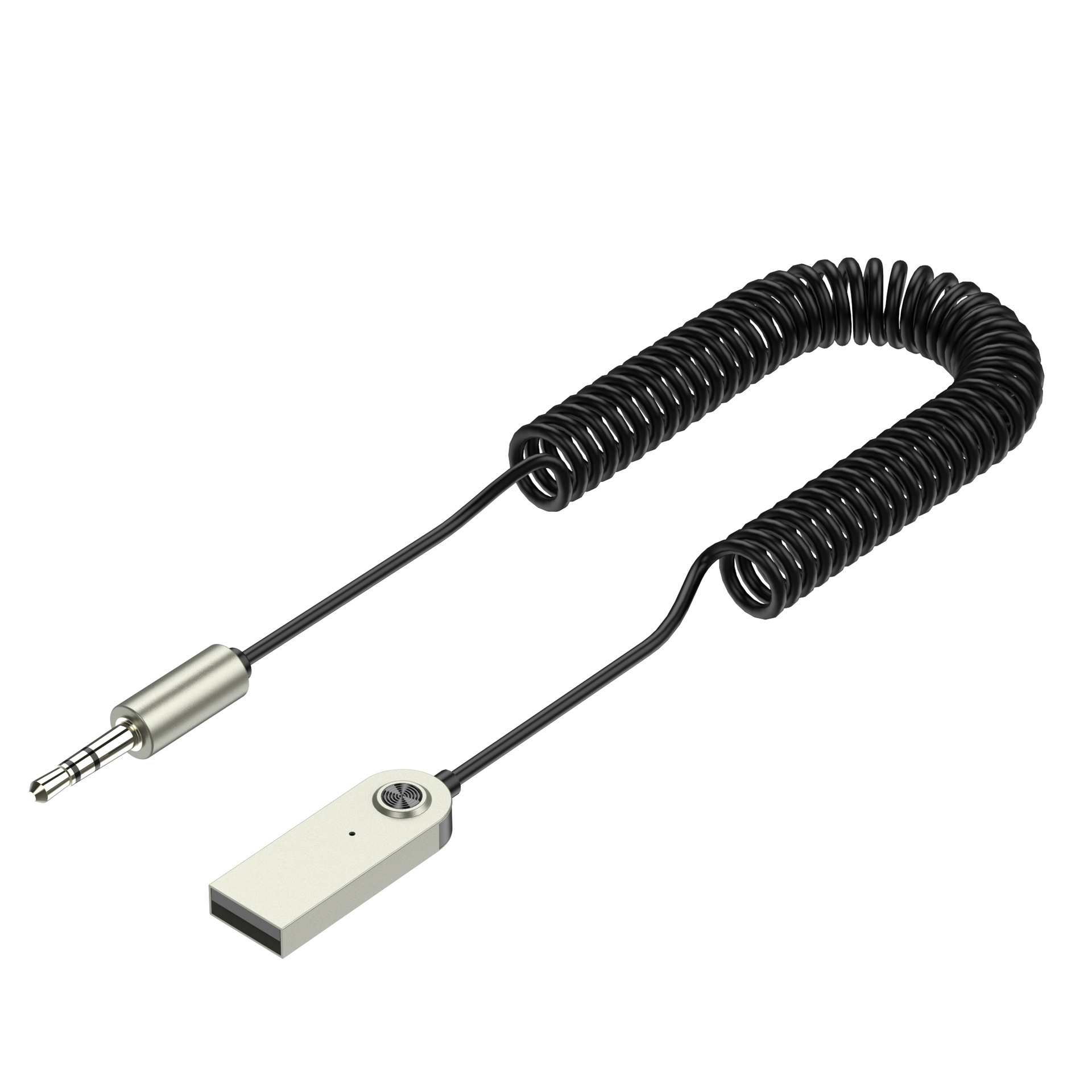 USB Car Audio Bluetooth Receiver Bt860 Built-In Microphone Bluetooth Hands-Free Call Navigation Broadcast Music