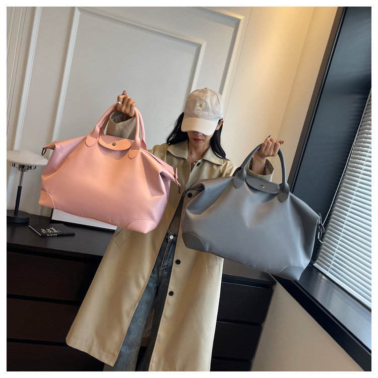 Bolsa de viaje de gran capacidad portátil crossbody bolsa de equipaje Oxford textil ligero bolsa de almacenamiento bolsa de maternidad deportes fitness bolsa moda