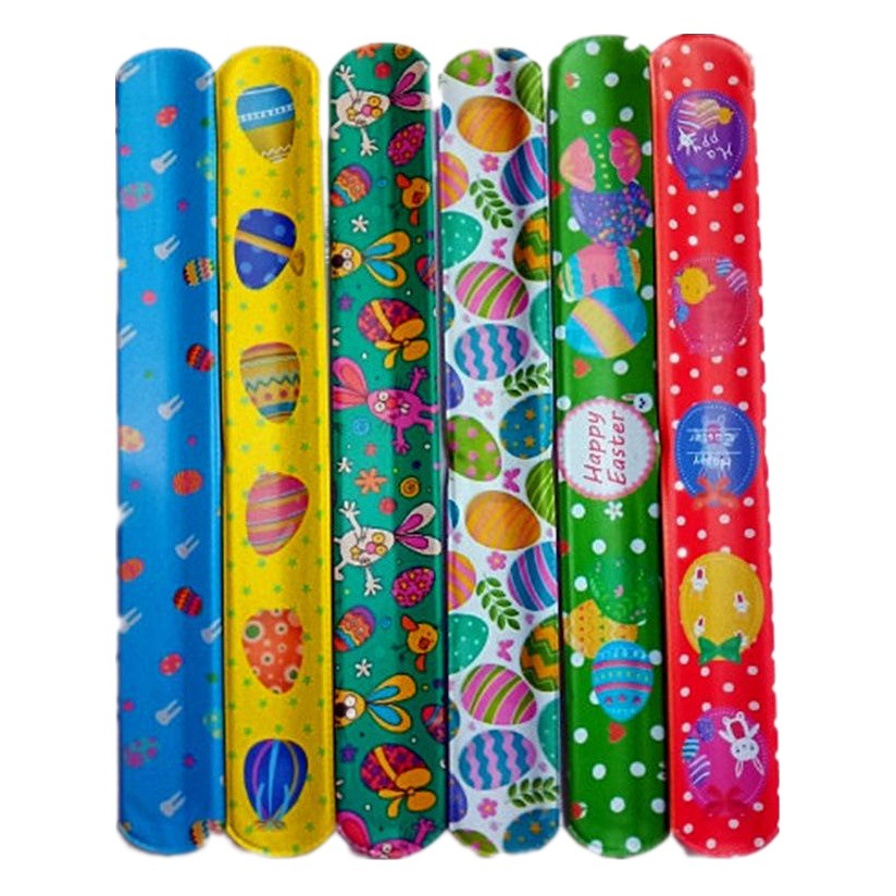 Comercio exterior PATRÓN DE NO INFRACCIÓN Comercio electrónico Venta de correa de muñeca de anillo de presión de Pascua niños de Pascua juegan con derechos de autor