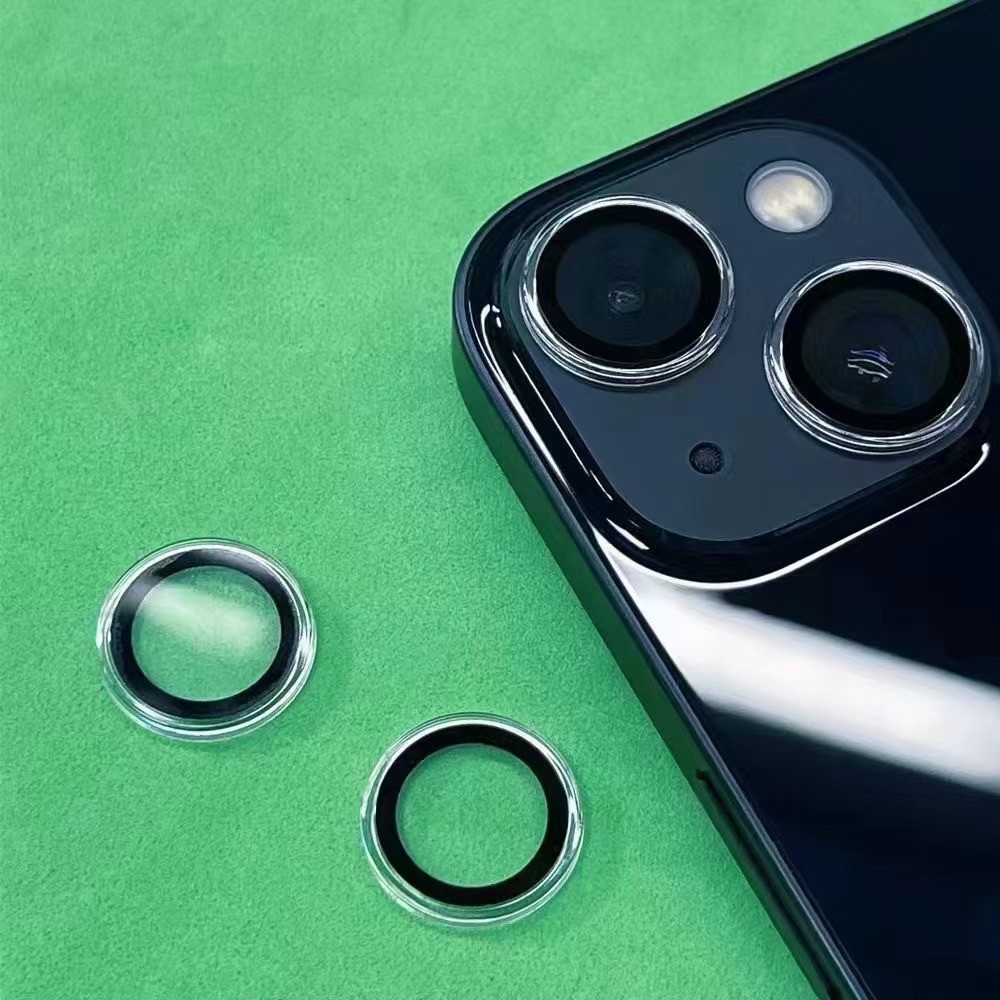 Aplicable a iPhone15 medio Paquete de película de lente transparente iPhone15Pro todo incluido transparente Eagle Eye lente película 14Pro