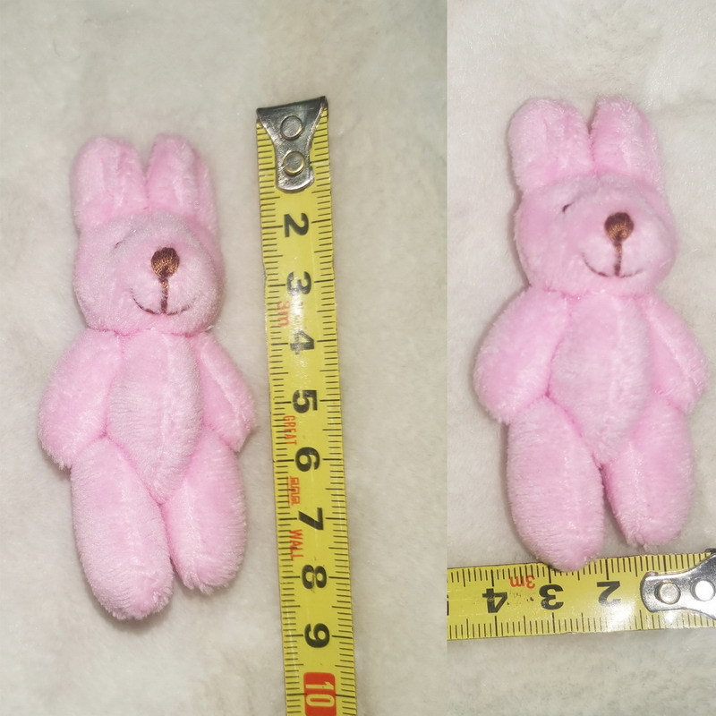 6cm joint rabbit pink