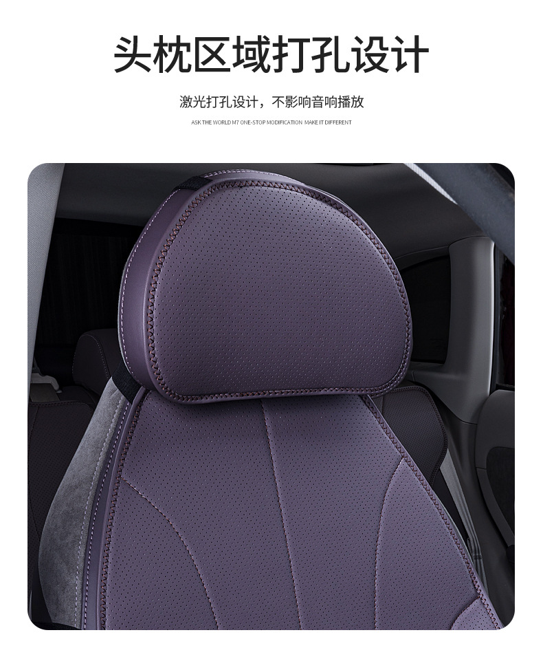 Suitable for 21-26 Models of Leapmotor C11, All-Season Universal Semi-Covered Seat Covers, Car Accessories, Modified Seat Cover Supplies