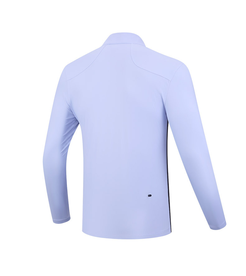 Áo thun golf nam dài tay cổ đứng PGM thiết kế thể thao — YF522-Màu xanh nhạt, YF522-màu xanh nước biển, YF522-màu trắng chi tiết 15