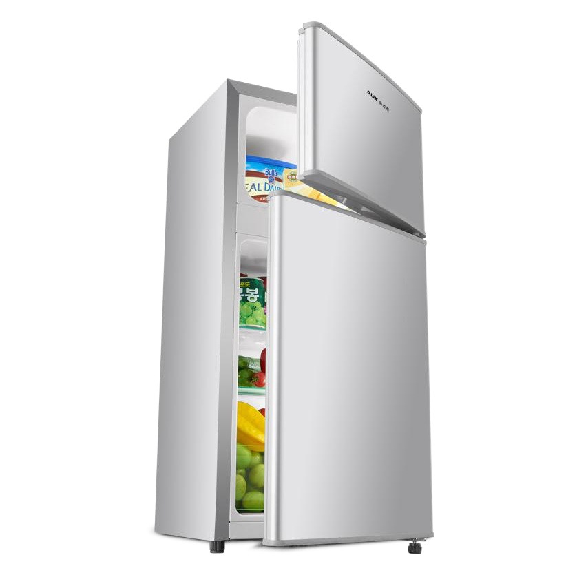 Oaks Double-Door Refrigerator for Home, Dormitory, Rental Apartment, Fresh-Keeping and Freezing, Large Capacity, Three-Door Refrigerator, Energy-Saving