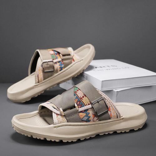 Summer sandals fashionable slip-on casual men's outdoor sports beach breathable flip-flops