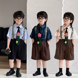 童套装;童衬衫;童马甲