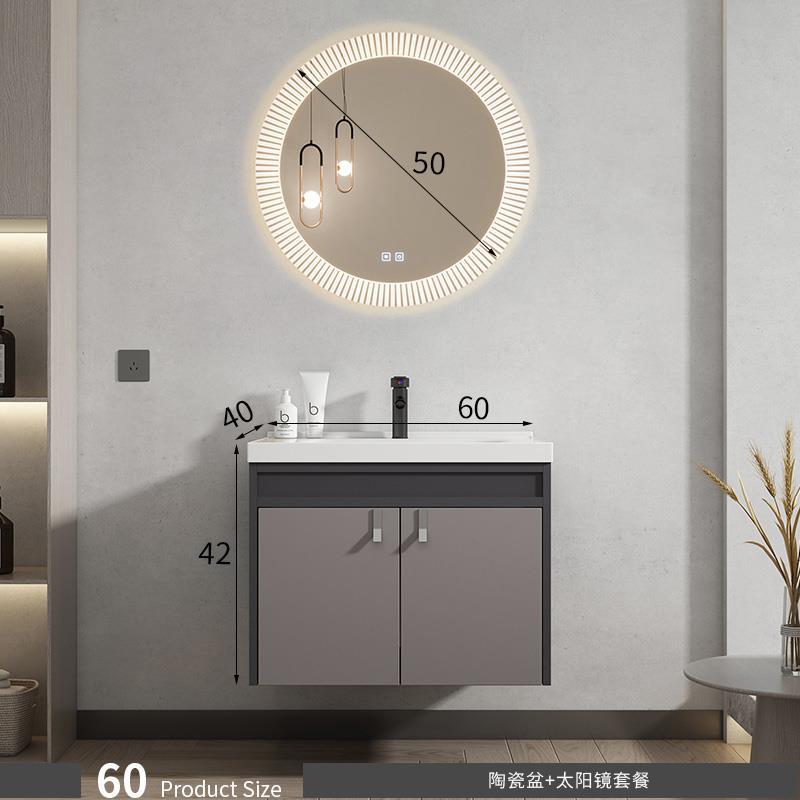 60cm lavabo de cerámica + gafas de sol traje