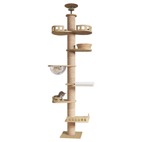Luxury cat scratch post, cat tree, cat jump platform, pet hammock factory wholesale, cat bed, cat tree, cat toys